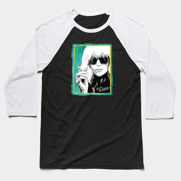 Atomic Blonde Baseball T-Shirt by RustyRyan